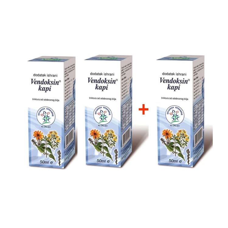 Vendoksin kapi 50ml 2+1 gratis